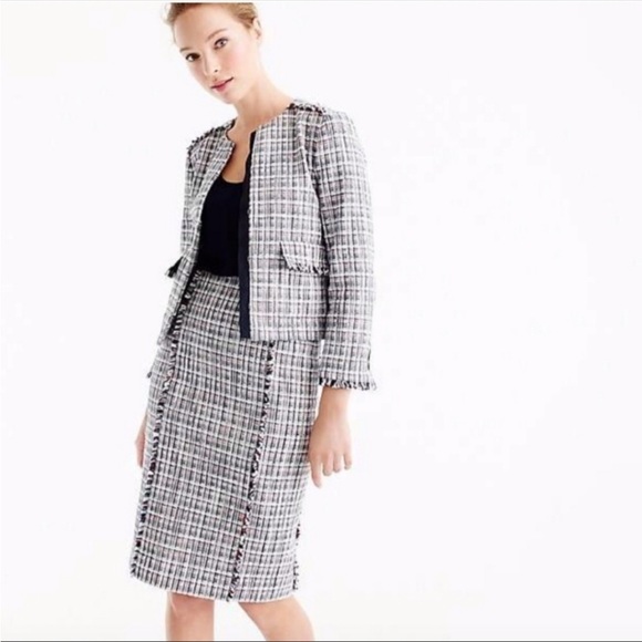 J Crew Tweed Lady Jacket - Picture 2 of 8